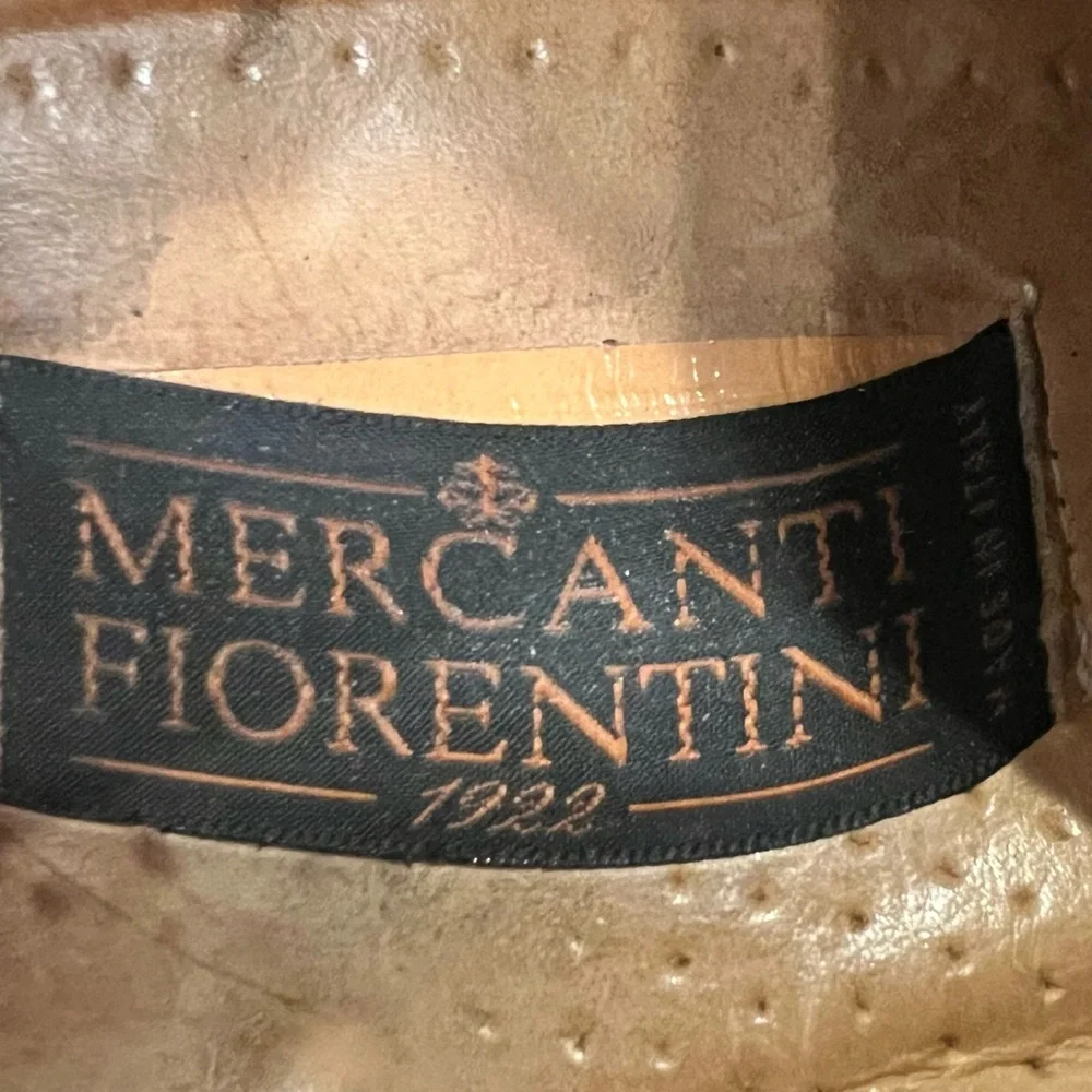 Mercanti Fiorentini Tan Leather‎ Oxfords
